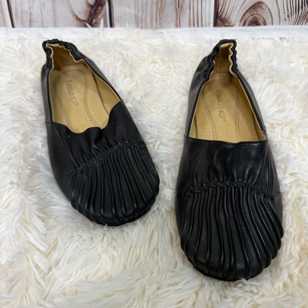 CHOCOLAT BLU ’Cam’ Leather Flat